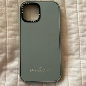 Casetify iPhone 12 MELISSA monogrammed case